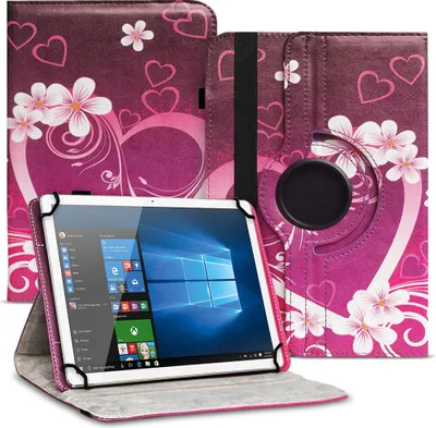Produktbild von Tablet Tasche für Jay-tech G10.11 LTE G10.10 Hülle Schutzhülle Case 360° DrehbarFarbe Uni 360 Taschen:Motiv 2