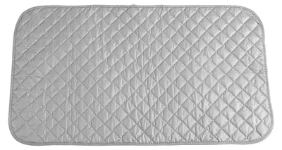Strijkmat aus Baumwolle, faltbar, 46 x 81 cm, für Reisen