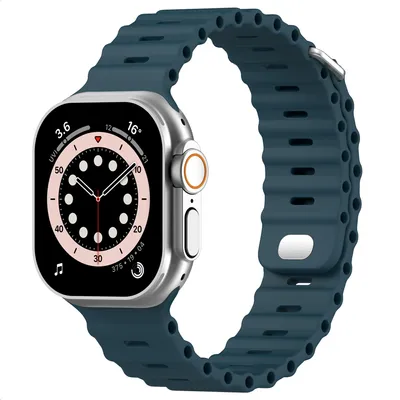Immagine prodotto di Cinturino Accezz Ocean per Apple Watch | 44/45/46/49 mm - Abyss Blue