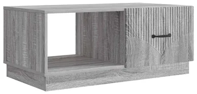 Immagine prodotto di vidaXL Tavolino da caffè Sonoma grigio, 90 x 50 x 37 cm, materiale composito in legno