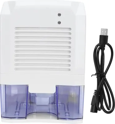 Obrázek produktu pro Malý přenosný odvlhčovač vzduchu s USB připojením odstraňuje vlhkost a je vhodný do ložnic a obývacích pokojů.