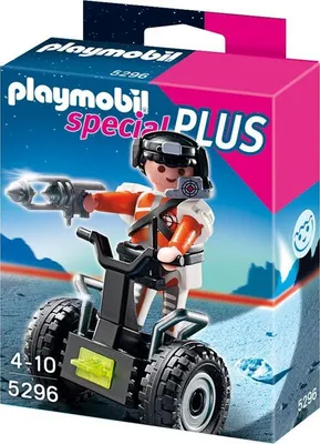 Produktbild von PLAYMOBIL 5296 - Top Agent mit Balance-Racer
