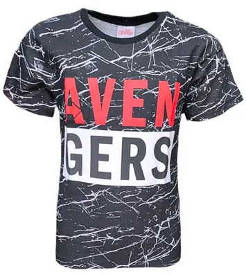 Produktbild von T-Shirt Marvel Avengers Schwarz 152 cm