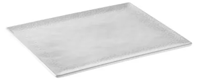 Produktbild von APS 85327 GN 1/3 Tablett FOOTMARK - Melamin, 32,5 x 17,6 cm, weiß/grau, GN System, spülmaschinengeeignet