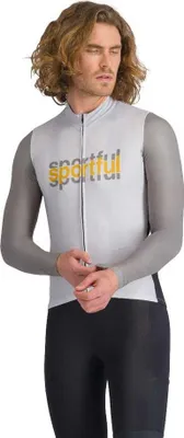 Produktbild von Sportful Supergiara Logo Thermal Langarm-trikot Grau M Mann Grau M