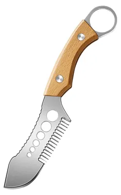 Immagine prodotto di Pelapatate in acciaio inossidabile con manico in legno