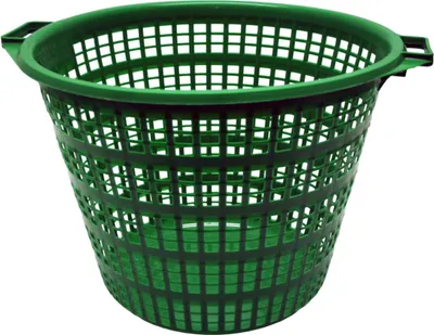 Produktbild von Gartenkorb Ernte Korb rund 50kg Fassungsvermögen grün Schulz160250 Gartenbedarf