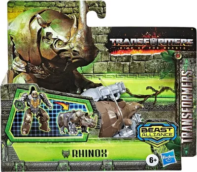 Produktbild von Transformers: Aufstieg der Bestien Battle Changers Rhinox, Spielfigur