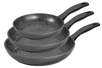 Produktbild von STONELINE®  Germany Pfannen-Set 3-teilig 20/24/28 | ohne Deckel