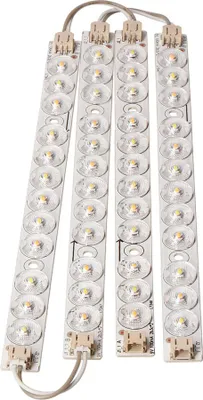 Produktbild von Vier LED-Bandlampen Ersatzquadrat 18 W CCT 32578