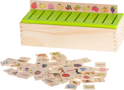 Obrázok produktu pre Drevený triedič puzzle zodpovedajúce obrázky