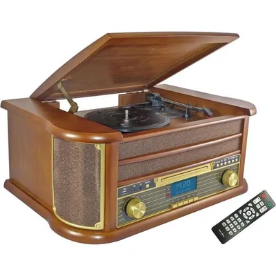 Image de Chaîne Hifi Rétro multifonction DeLuxe