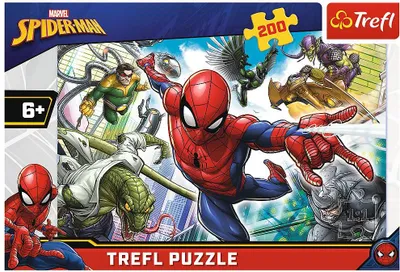 Zdjęcie produktu dla Puzzle 200 Urodzony Bohater Spderman 13235