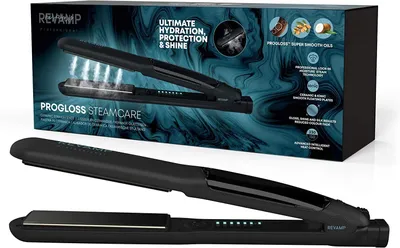 Produktbild von Steam Care Keramik-Haarglätter – Dampfglätter, keramische Ionenplatten für vielseitiges Frizz-freies Styling, Glätten, ultraschnelle Aufheizung