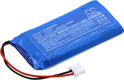 Image de TECHTEK Batterie compatible avec [SCANGRIP] 03.5408, 03.5421, Midiform, UV Form remplace 03.5316