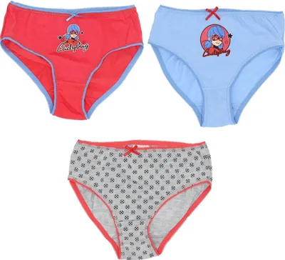 Obrázok produktu pre Zázračná beruška 3 balenia nohavíc zo 100 % bavlny pre dievčatá 110/116 cm