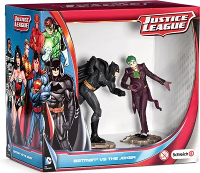 Produktbild von Schleich - Tierfiguren, Scenery Pack BATMAN vs. THE JOKER; 22510