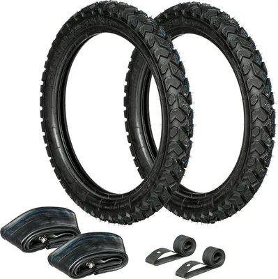 Produktbild von Set: 2x Reifen 2.75 x 16 Heidenau K42 M+S + 2x Schläuche + 2x Felgenband