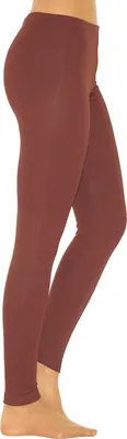 Immagine prodotto di Thermo leggings leggings pantaloni lunghi cotone pile caldo spesso morbido marrone S
