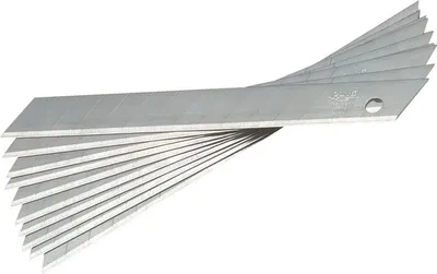 Produktbild von TRIUSO Abbrechklingen 9mm / 10 Stk. - EKM986