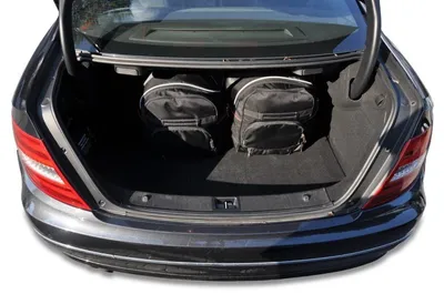 Produktbild von Mercedes-Benz C Coupe 2011-2014 Kofferraumtaschen Set 4 Stk