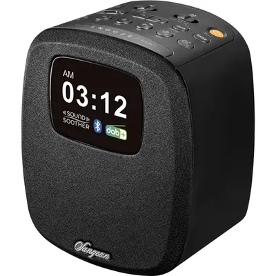Immagine prodotto di Sangean DCR83SCHWARZ Radiosveglia con DAB+, Bluetooth e funzione di ricarica USB