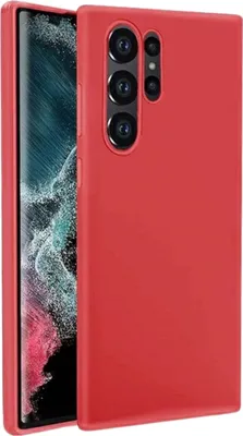 Zdjęcie produktu dla Beline Etui Candy Sam S23 Ultra S918 Czerwony/Red