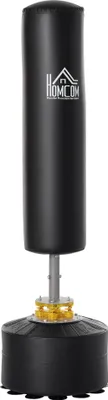 Produktbild von HOMCOM Boxsack Stehend 170cm Erwachsene Freistehender Standboxsack mit Saugnapf-Basis Boxpartner Boxing Trainer