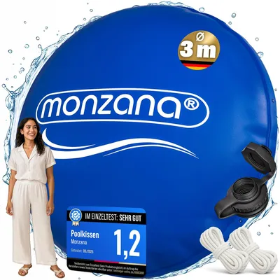 Produktbild von MONZANA Poolkissen Winter XXL Chlorbeständig 3m Rund