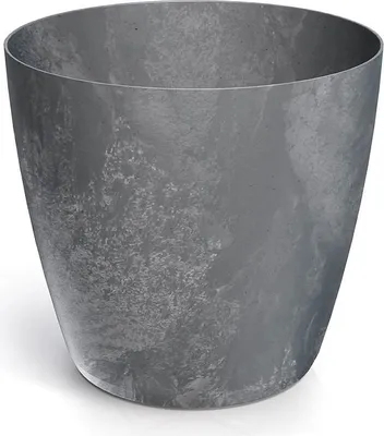 Produktbild von Blumentopf MATE BETON-EFFEKT 15,8 cm - Farbe: marengo