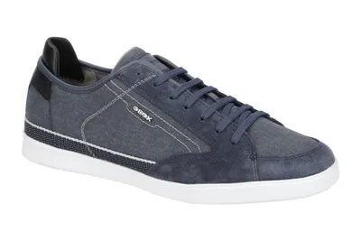 Produktbild von Geox WALEE Herrenschuhe - Sneakers - Halbschuhe blau Freizeit NEU