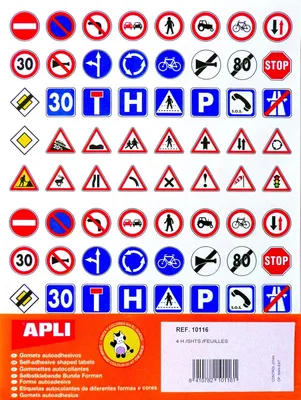 Image de agipa autocollant "Code de la route