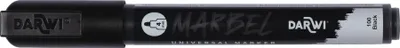 Zdjęcie produktu dla Darwi Marbel Marker 4 mm Black N°100 1 szt.