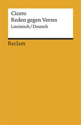 Immagine prodotto di Reden gegen Verres. Gesamtausgabe