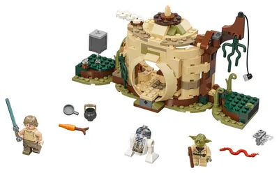 Zdjęcie produktu dla LEGO Star Wars Yoda's Hut Building Set, Zestaw do budowania, 7 lat(a), 229 szt.