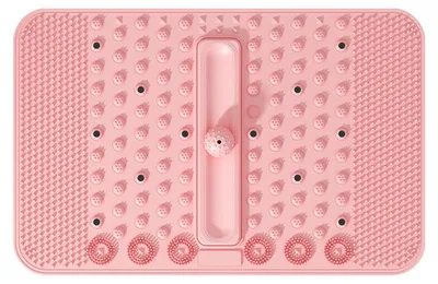 Produktbild von Rutschfeste Akupressur Fußmatte TPE 62x40 cm mit Triggerpunkt Massageball, Fußreflexzonen Massage zur Entspannung & Regeneration