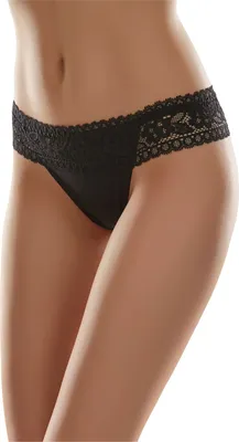 Produktbild von Merry Style Damen Slip MSGAB140 (Schwarz, 40 (Herstellergröße: L))