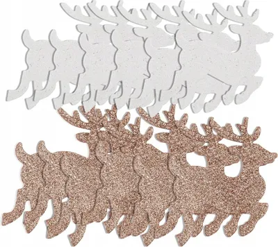 Obrázok produktu pre 3D trblietavé penové samolepky Vianočný scrapbooking DpCraft sob