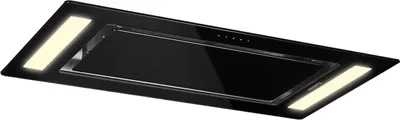 Produktbild von Klarstein digestoř, tichá digestoř, digestoř pod kuchyňskou linku, digestoř s filtrem, vestavná digestoř, digestoř 90 cm, 230 W, 620 m³/h, digestoř s odsáváním/cirkulací vzduchu, černá
