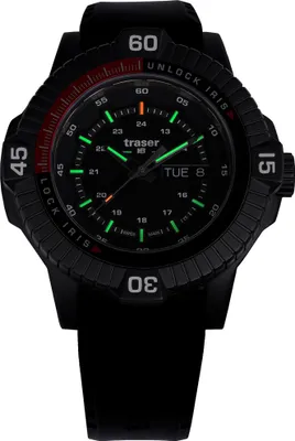 Produktbild von Traser H3 111461 Herrenuhr P99 Iris Tactical Limited Edition 46mm 10ATM