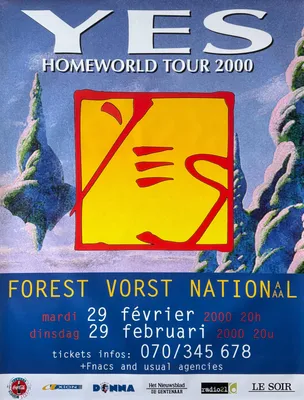 Zdjęcie produktu dla Tak - Koncert w Belgii, 1999 - Plakat - 70x100 cm
