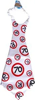 Produktbild von Maxi- Riesen-Krawatte 70 Geschenk zum 70. Geburtstag