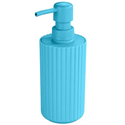 Produktbild von Spender für Flüssigseife, Gel, Minas, hellblau, WENKO - Allstar, Farbe:blau