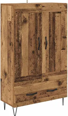 Image de Haut Armoire Bois Ancien 69,5 x 31 x 115 cm Bois d'ingénierie
