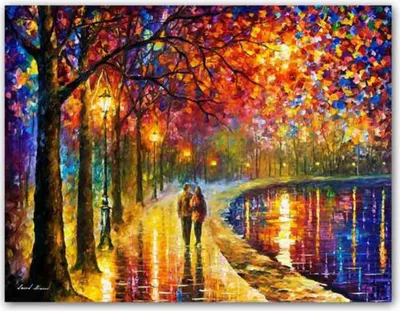 Produktbild von TPFLiving Kunstdruck LW-554 (OHNE RAHMEN) Poster - Leinwand - Wandbild - Hochauflösender Giclée-Druck, langlebig und hochwertig - Abstrakte Städte und Landschaften  - Größe: 60x80cm