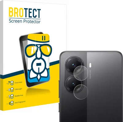 Produktbild von BROTECT Schutzglas für Xiaomi Poco X7 Pro (NUR Kameraschutz) Schutzfolie Panzer Folie Glas Display Schutz klar