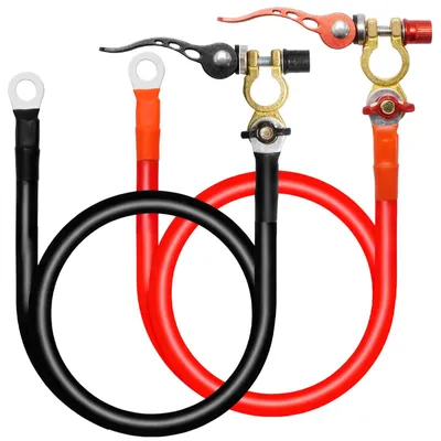 25 mm² Akkukabel 100 cm, 120 A, 300 V, Kupfer, 12 V/24 V