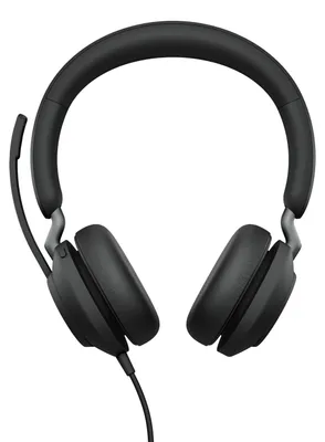 Produktbild von Jabra Evolve2 40 SE MS Stereo Headset schwarz USB-C