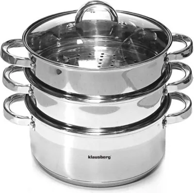 Immagine prodotto di PENTOLA A VAPORE KLAUSBERG 4 ELEMENTI. 22 cm KB-7142