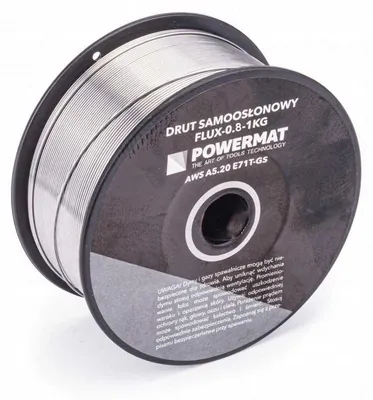 Produktbild von POWERMAT Schweissdraht rohrförmig 0,8mm 1kg FLUX-0.8-1KG